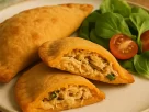 Pastel de batata-doce recheado com frango: Leve, fácil e nutritivo