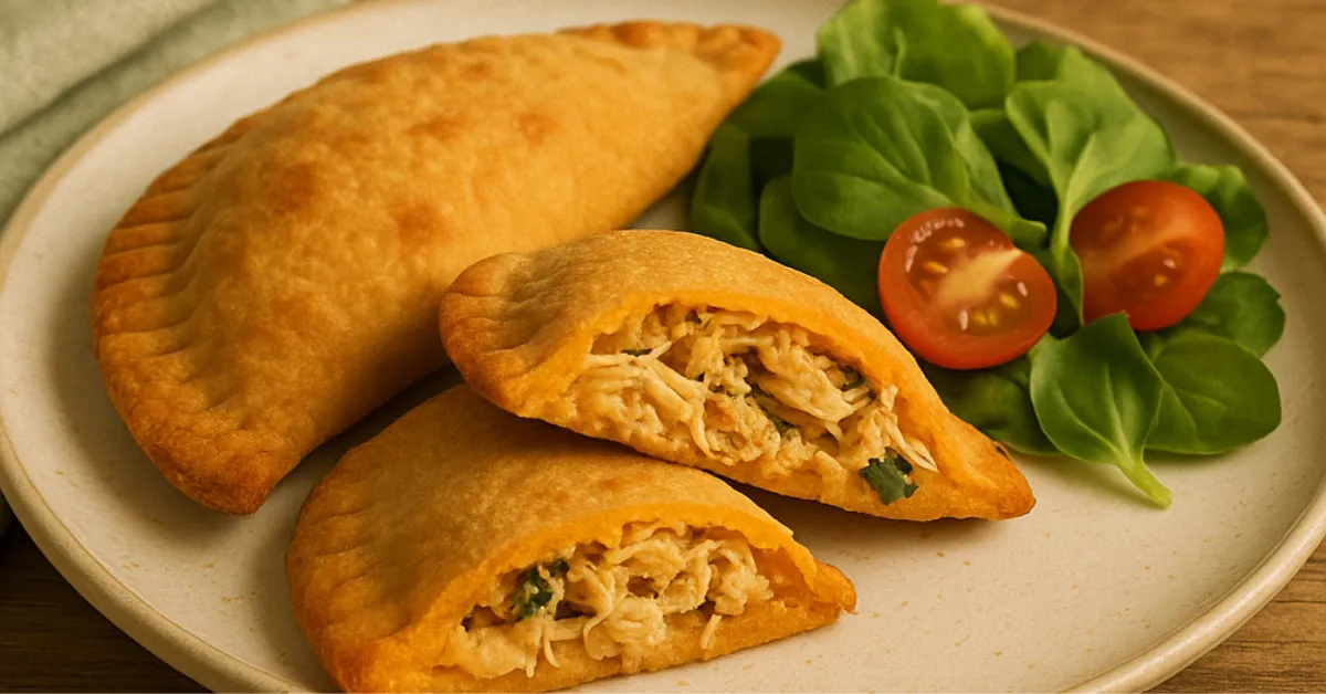 Pastel de batata-doce recheado com frango: Leve, fácil e nutritivo
